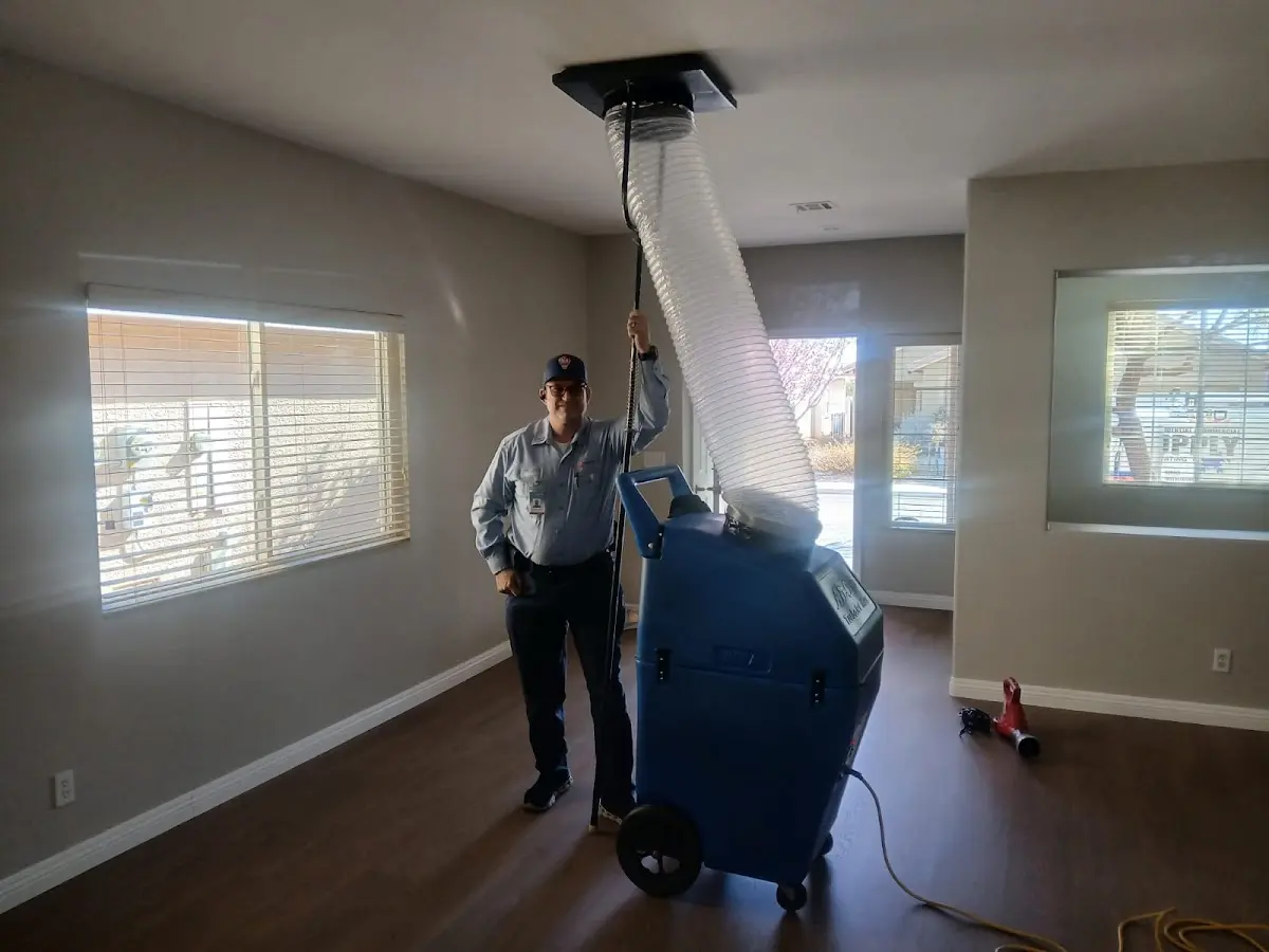 Professional Dryer Vent Cleaning work inside a Haysville home